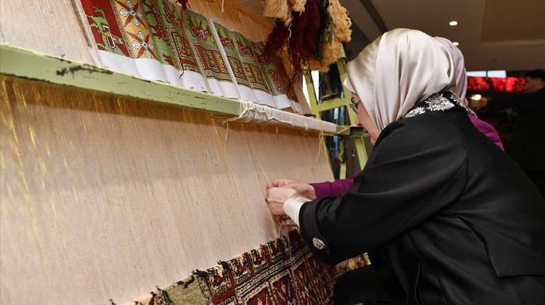 Emine Erdoğan Pazırık Halısı